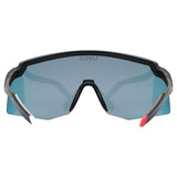 Lunettes Uvex Pace Stage - Black Matte Mirror Red
