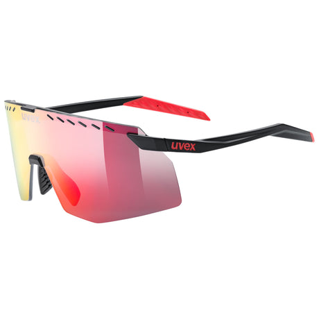 Gafas Uvex Pace Stage - Black Matte Mirror Red