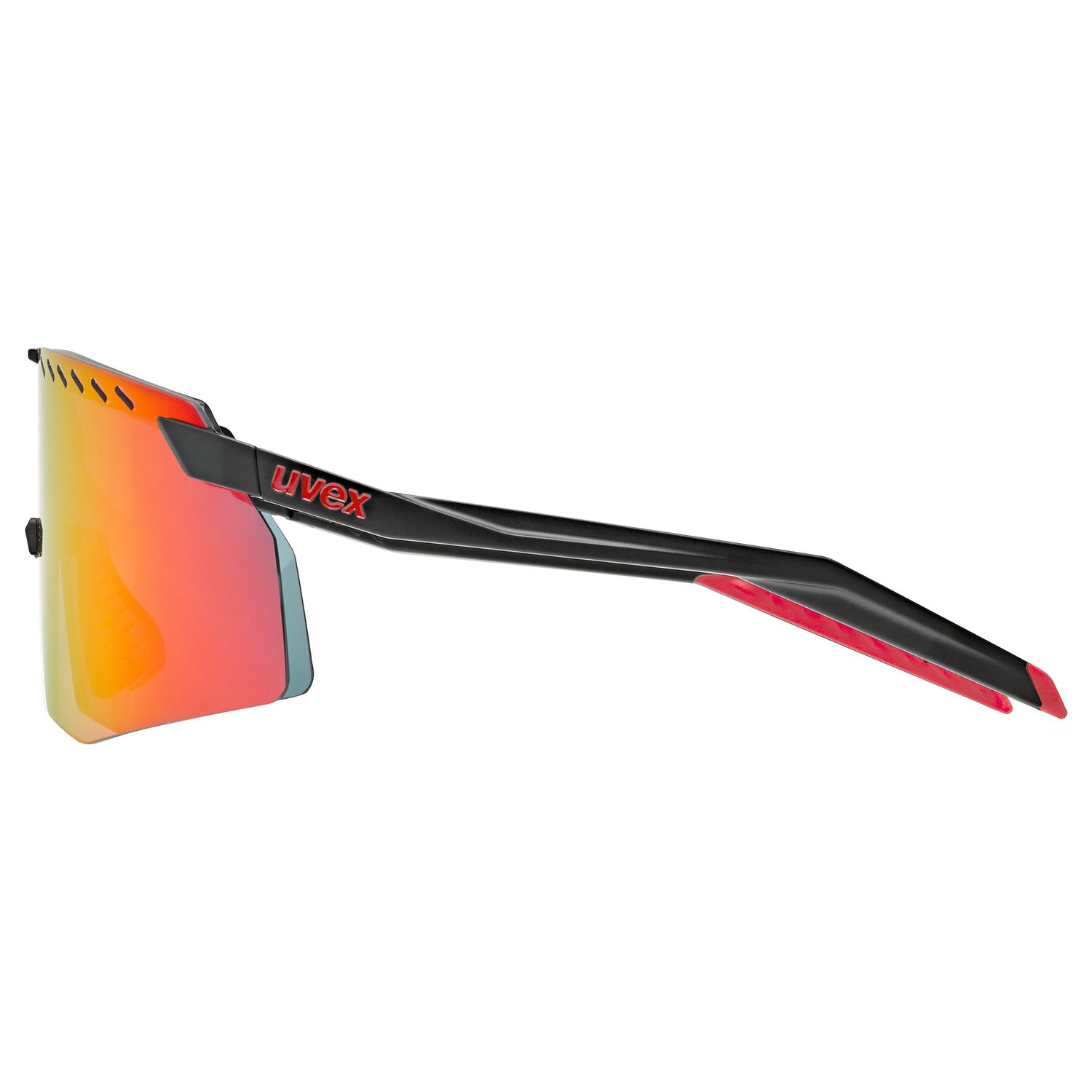 Lunettes Uvex Pace Stage - Black Matte Mirror Red