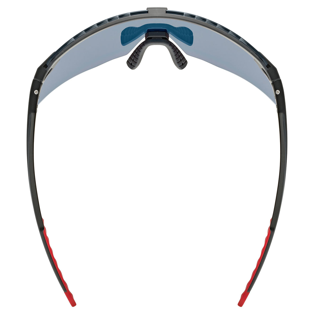 Lunettes Uvex Pace Stage - Black Matte Mirror Red