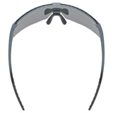 Uvex Pace Stage Brille - Grey Matte Mirror Green