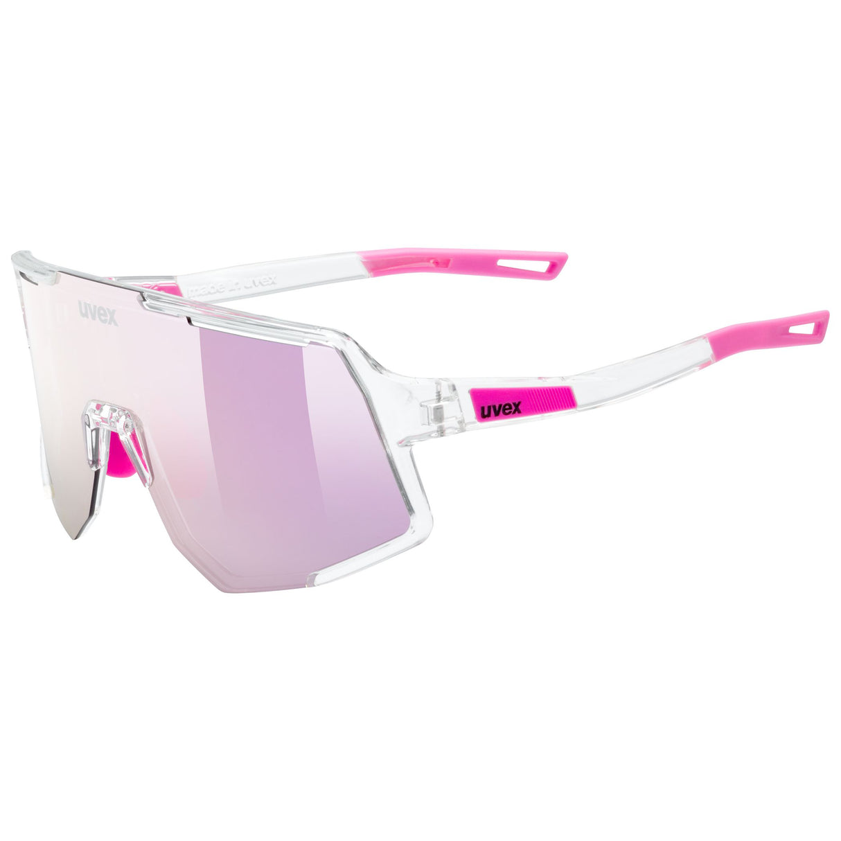 Lunettes Uvex Sequenze - Clear Mirror Pink