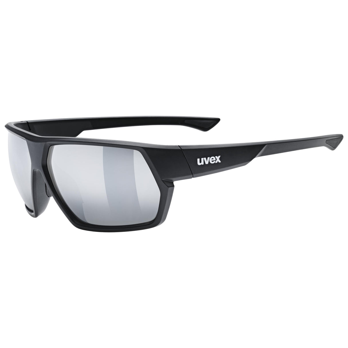 Uvex sportstyle 238 brille - Black Matt Mirror Silver