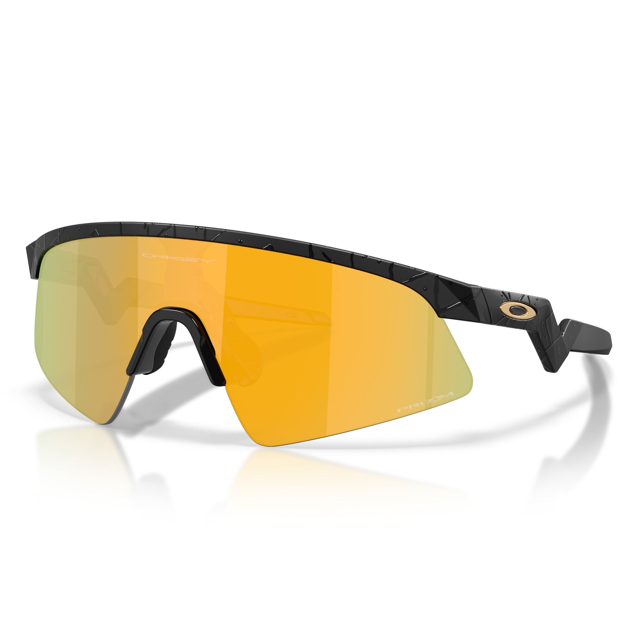 Lunettes enfant Oakley Resistor Sweep Gridiron Collection - Matte Black Splatter Prizm 24K