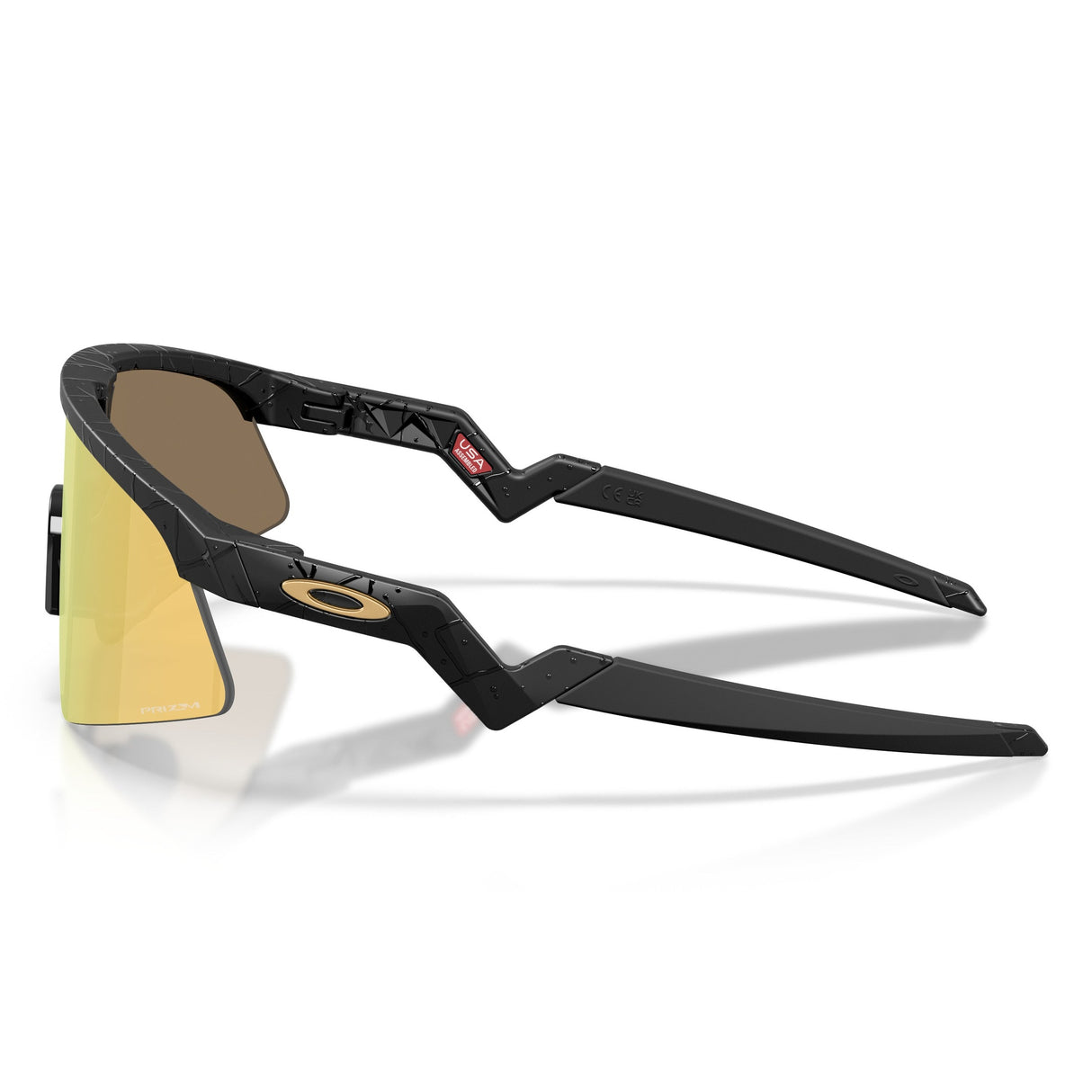 Oakley Resistor Sweep Kinderbrille Gridiron Collection – Matte Black Splatter Prizm 24K