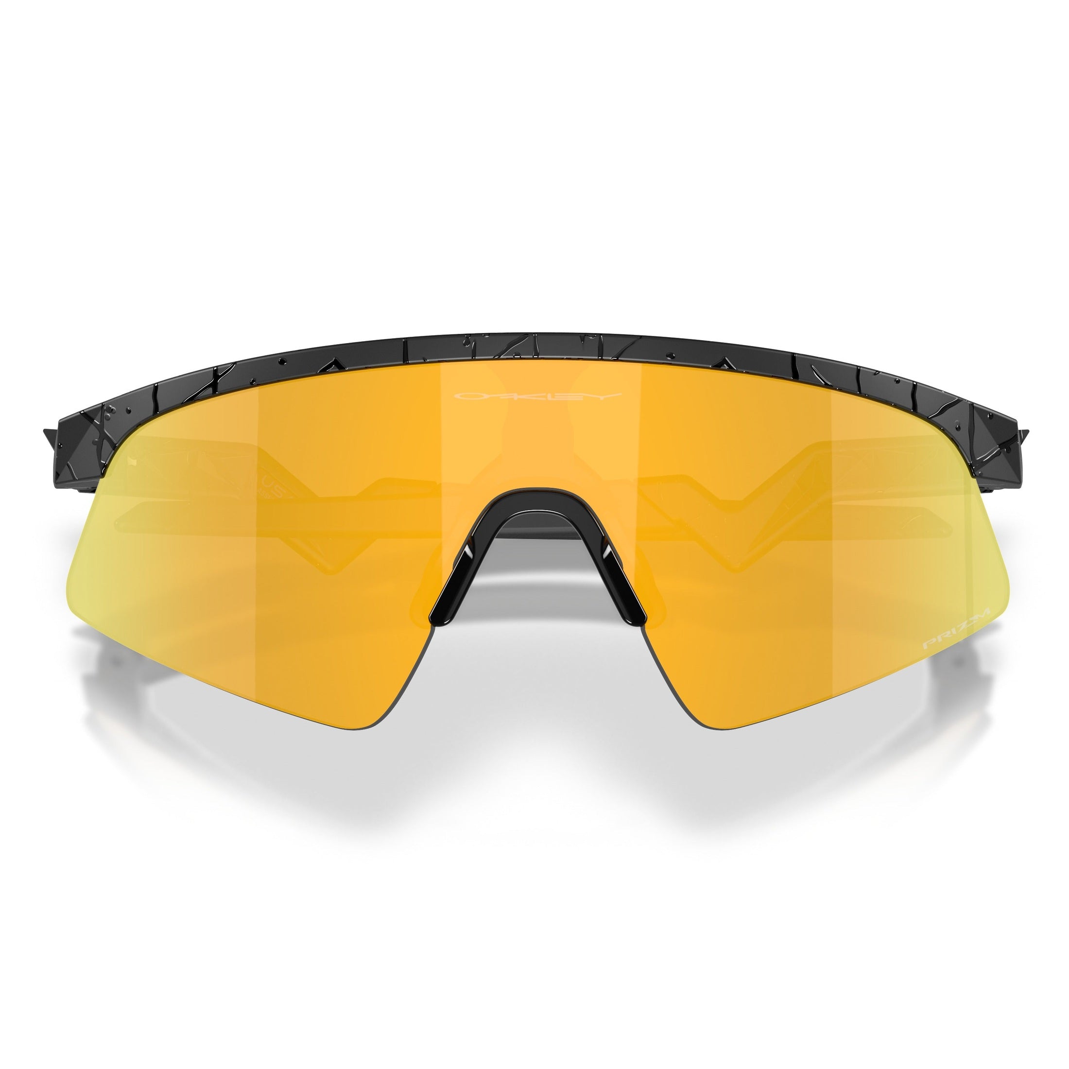 Lunettes enfant Oakley Resistor Sweep Gridiron Collection - Matte Black Splatter Prizm 24K