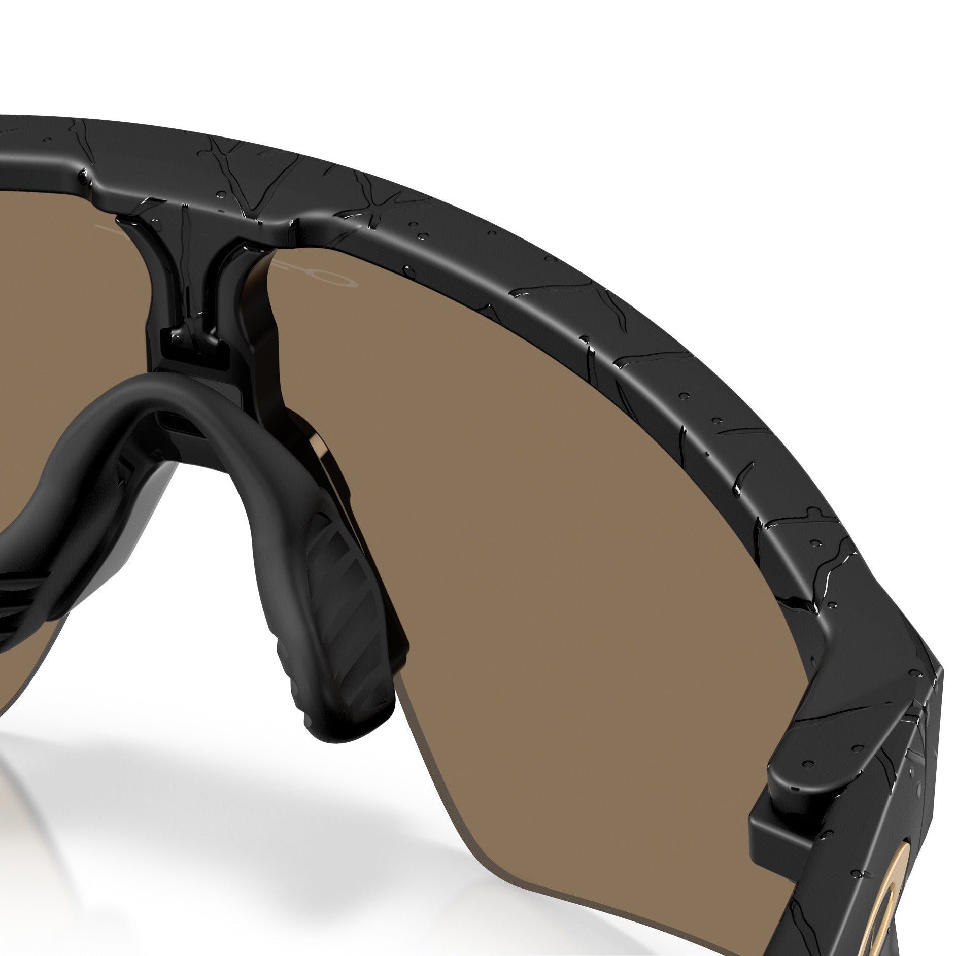 Lunettes enfant Oakley Resistor Sweep Gridiron Collection - Matte Black Splatter Prizm 24K