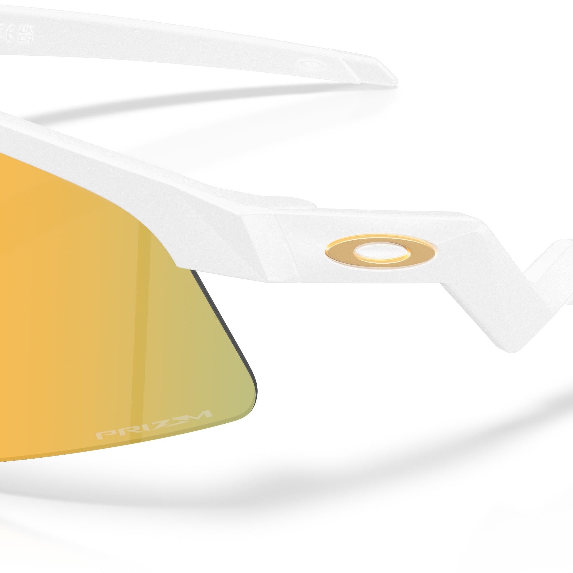Occhiali bambino Oakley Resistor Sweep - Matte White Prizm 24k Oakley