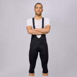 Trägerhose 3/4 Winter-Pissei Primapelle - Schwarz