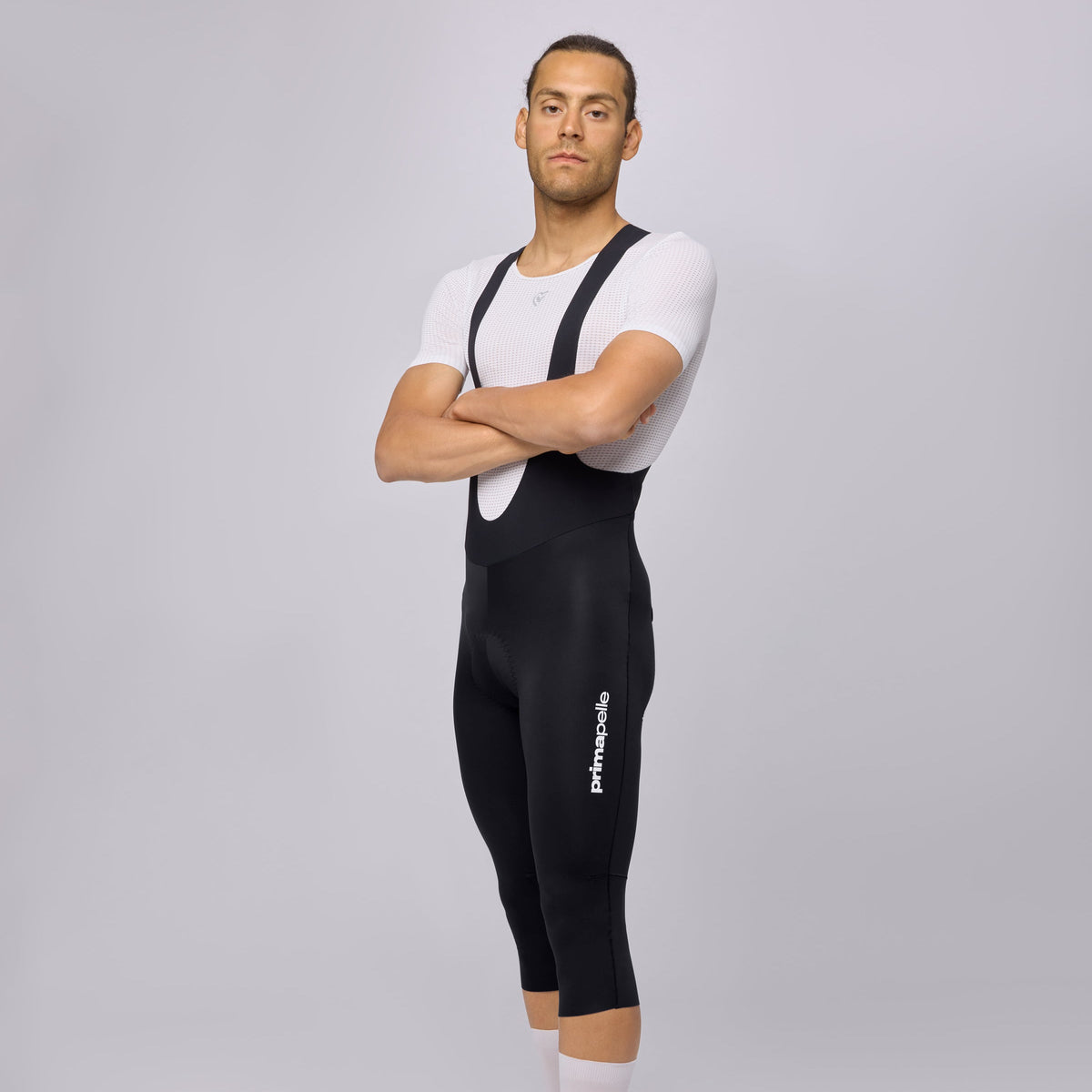 Trägerhose 3/4 Winter-Pissei Primapelle - Schwarz