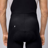 Trägerhose 3/4 Winter-Pissei Primapelle - Schwarz