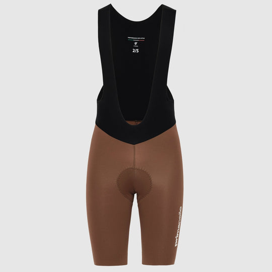 Pissei Primapelle thermal bib shorts - Brown