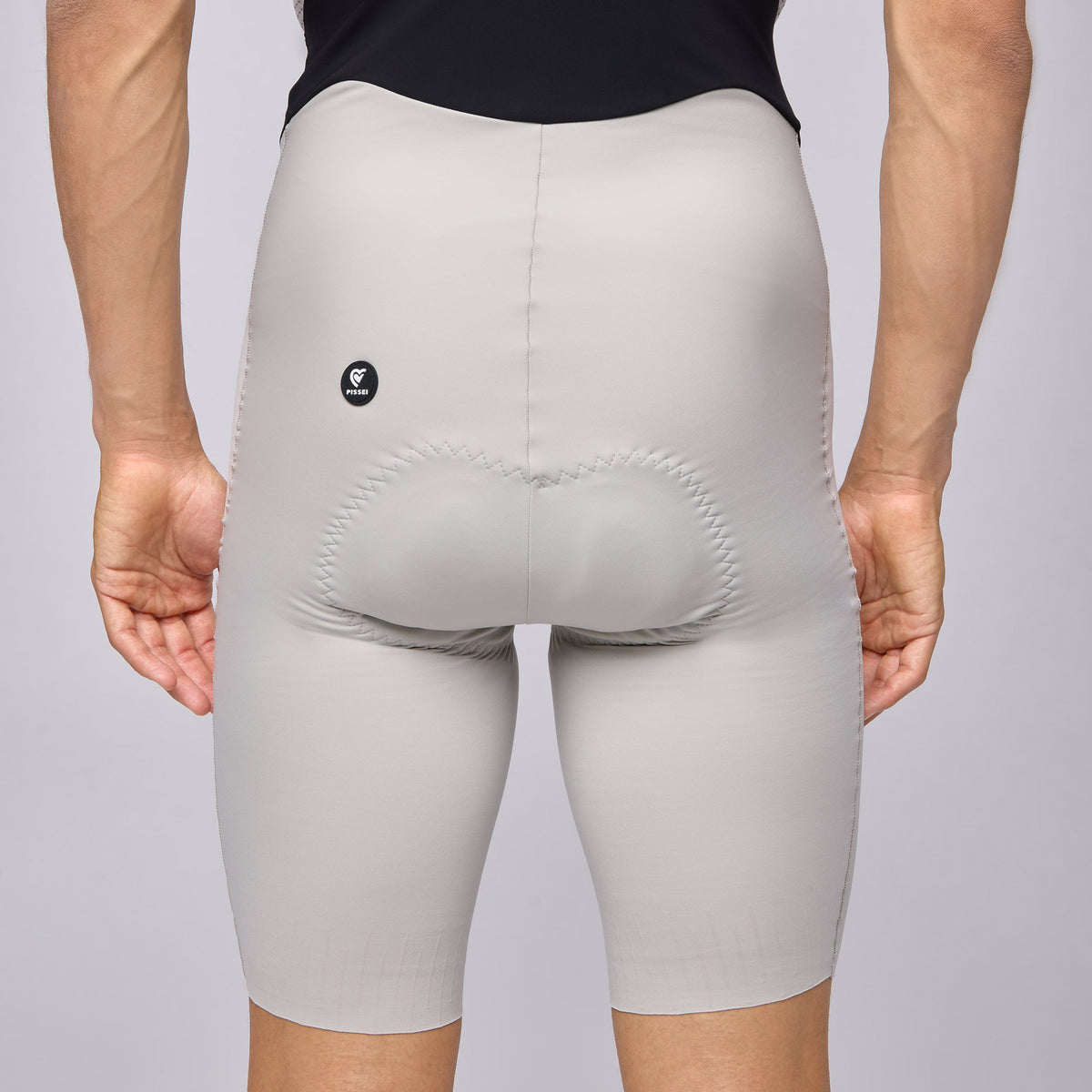 Cuissard à bretelles thermique Pissei Primapelle - Gris clair
