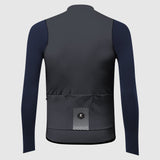 Maglia maniche lunghe Pissei Primapelle Bicolor - Grigio blu