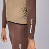 Jersey Pissei Primapelle Bicolor long sleeves - Clay espresso