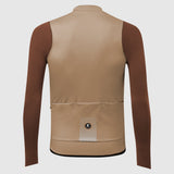 Jersey Pissei Primapelle Bicolor long sleeves - Clay espresso