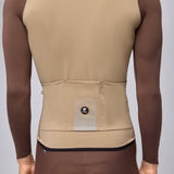 Jersey Pissei Primapelle Bicolor long sleeves - Clay espresso