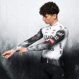 Maglia maniche lunghe Pissei UAE Team Emirates 2025 Primapelle - Q