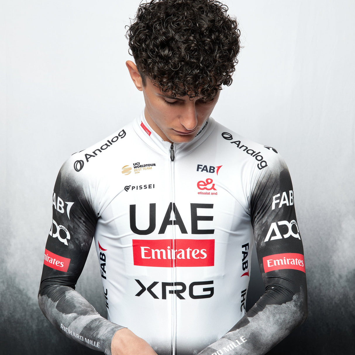 Maglia maniche lunghe Pissei UAE Team Emirates 2025 Primapelle - O