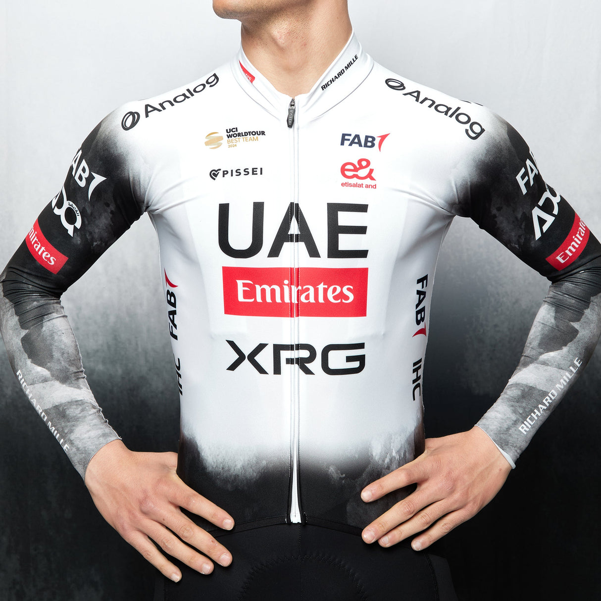 Maglia maniche lunghe Pissei UAE Team Emirates 2025 Primapelle - N