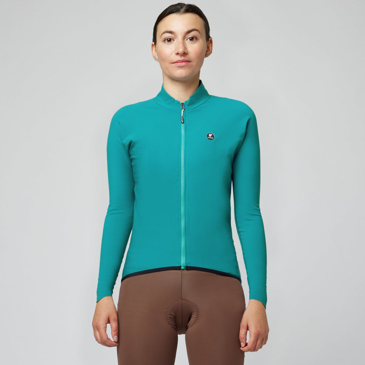 Maglia maniche lunghe donna Pissei Primapelle - Petrolio - Q