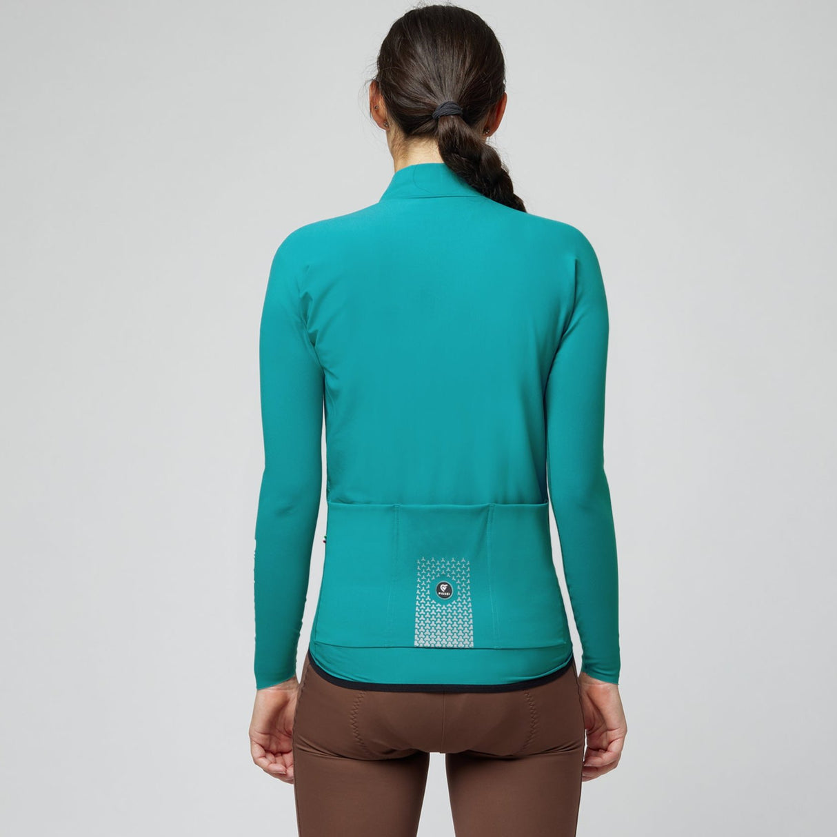 Maglia maniche lunghe donna Pissei Primapelle - Petrolio - B