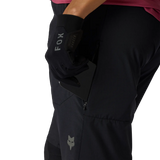 Pantalones cortos Fox btt mujer Flexair - Negro