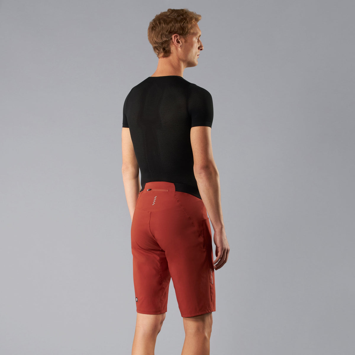 Pantaloncini MTB La Passione Leaf - Rosso mattone La Passione