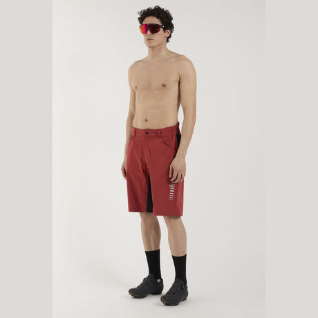 Pantaloncini Rh+ MTB Short - Rosso Zerorh