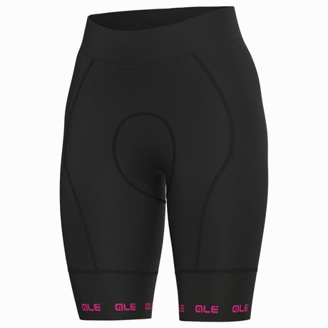 Ale PR-E Strada 2.0 women shorts - Black fuchsia