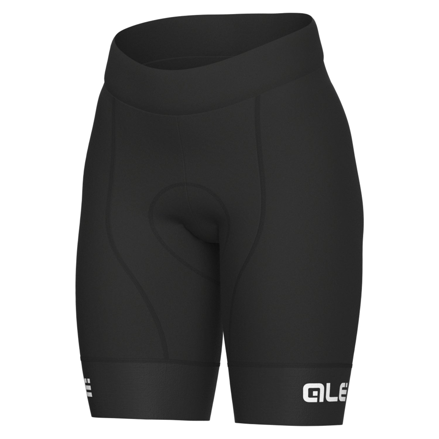 rennrad ab wann kurze hose Ale Pragma Traguardo 2.0 frau kurze hose - Schwarz weiss