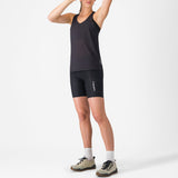 Pantaloncini donna Castelli Comfort Travel - Nero Castelli