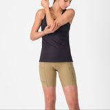 Pantaloncini donna Castelli Comfort Travel - Verde Castelli