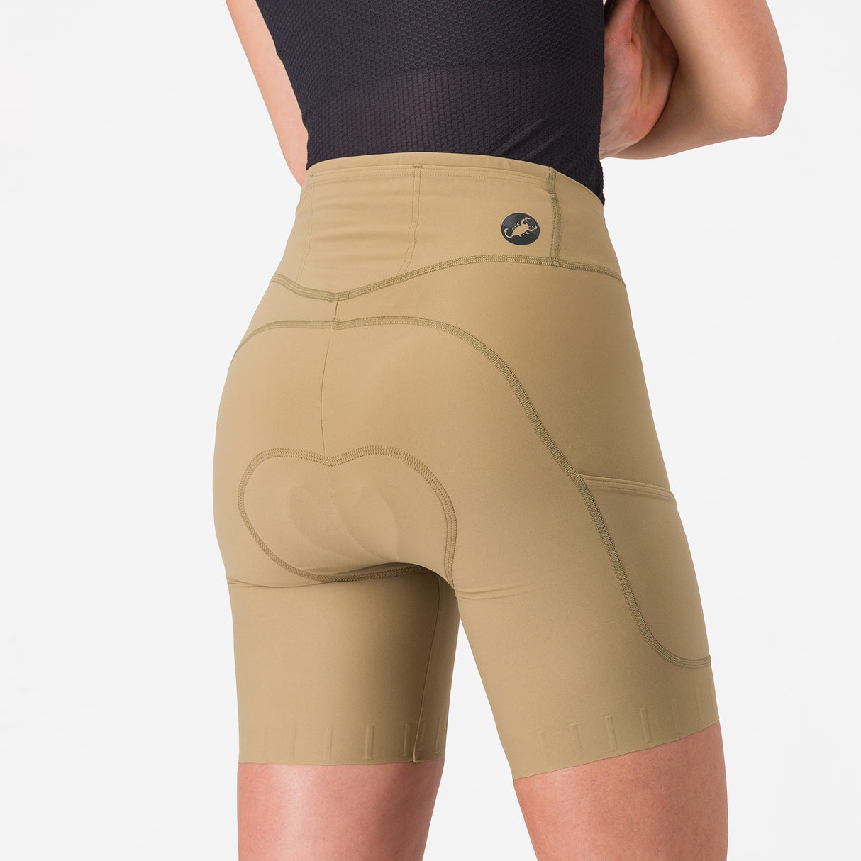 Pantaloncini donna Castelli Comfort Travel - Verde Castelli