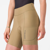 Pantaloncini donna Castelli Comfort Travel - Verde Castelli