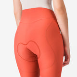 Pantaloncini donna Castelli Espresso 2 DT - Arancio