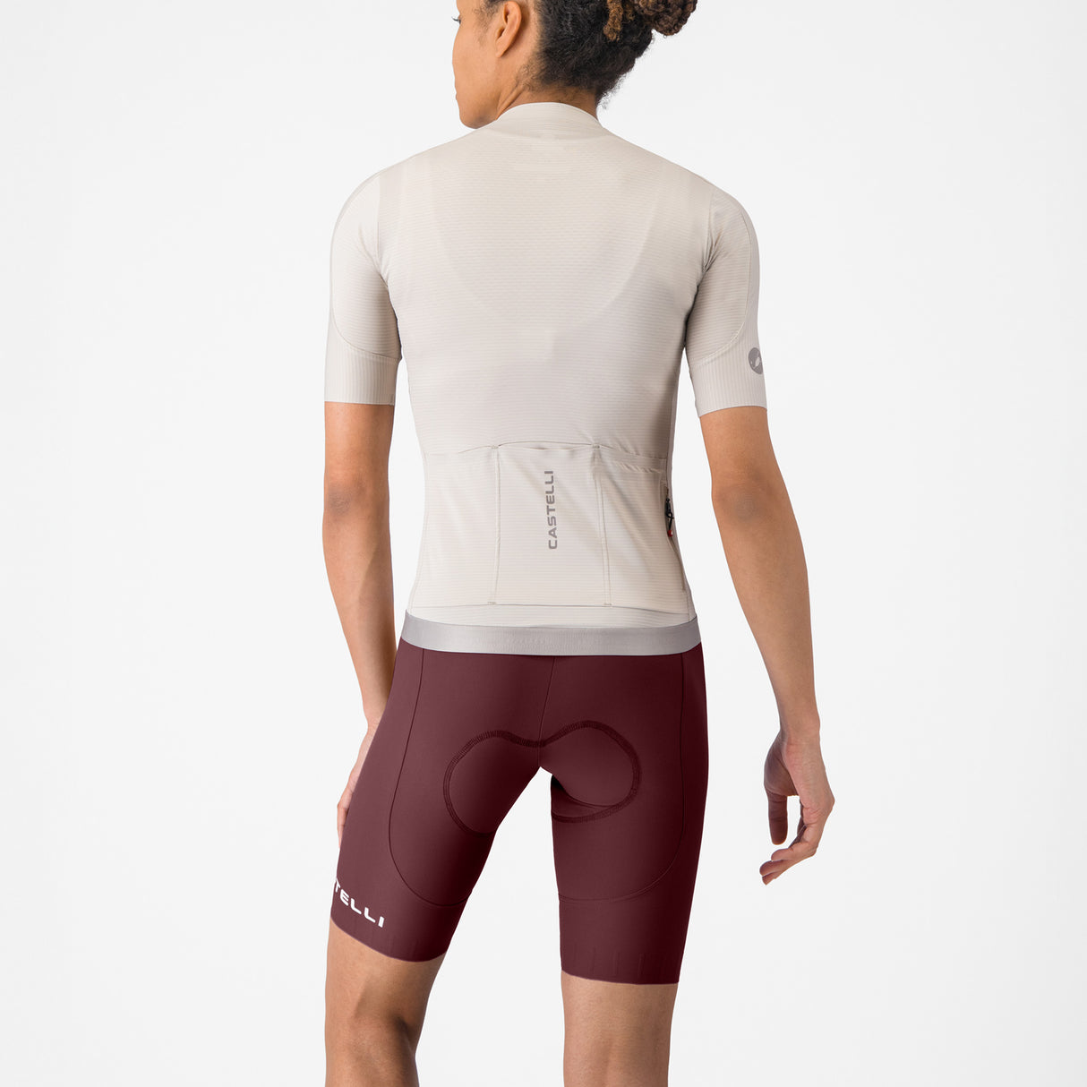 Pantaloncini donna Castelli Espresso 2 DT - Bordeaux