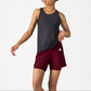 Castelli Movement Travel frau radhose - Bordeaux