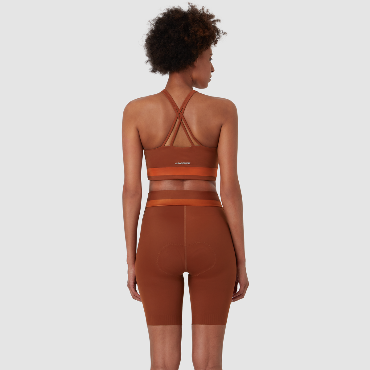 Pantaloncini donna La Passione Flow - Terracotta La Passione
