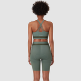 Pantaloncini donna La Passione Flow - Verde militare La Passione