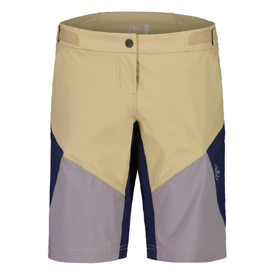 Pantaloncini donna Maloja FingerkrautM - Beige blu