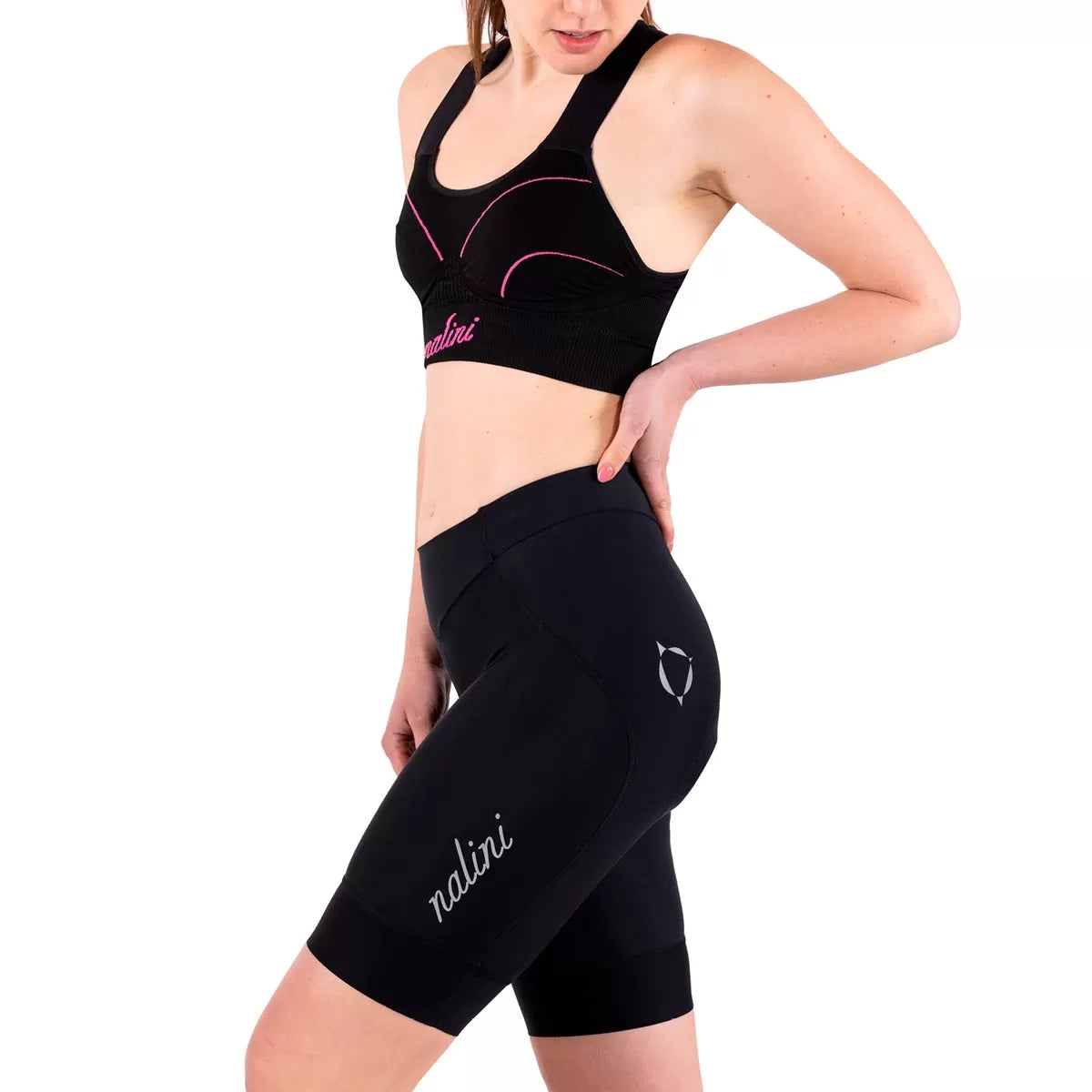 Pantaloncini donna Nalini Road - Nero Nalini