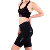 Pantaloncini donna Nalini Road - Nero Nalini