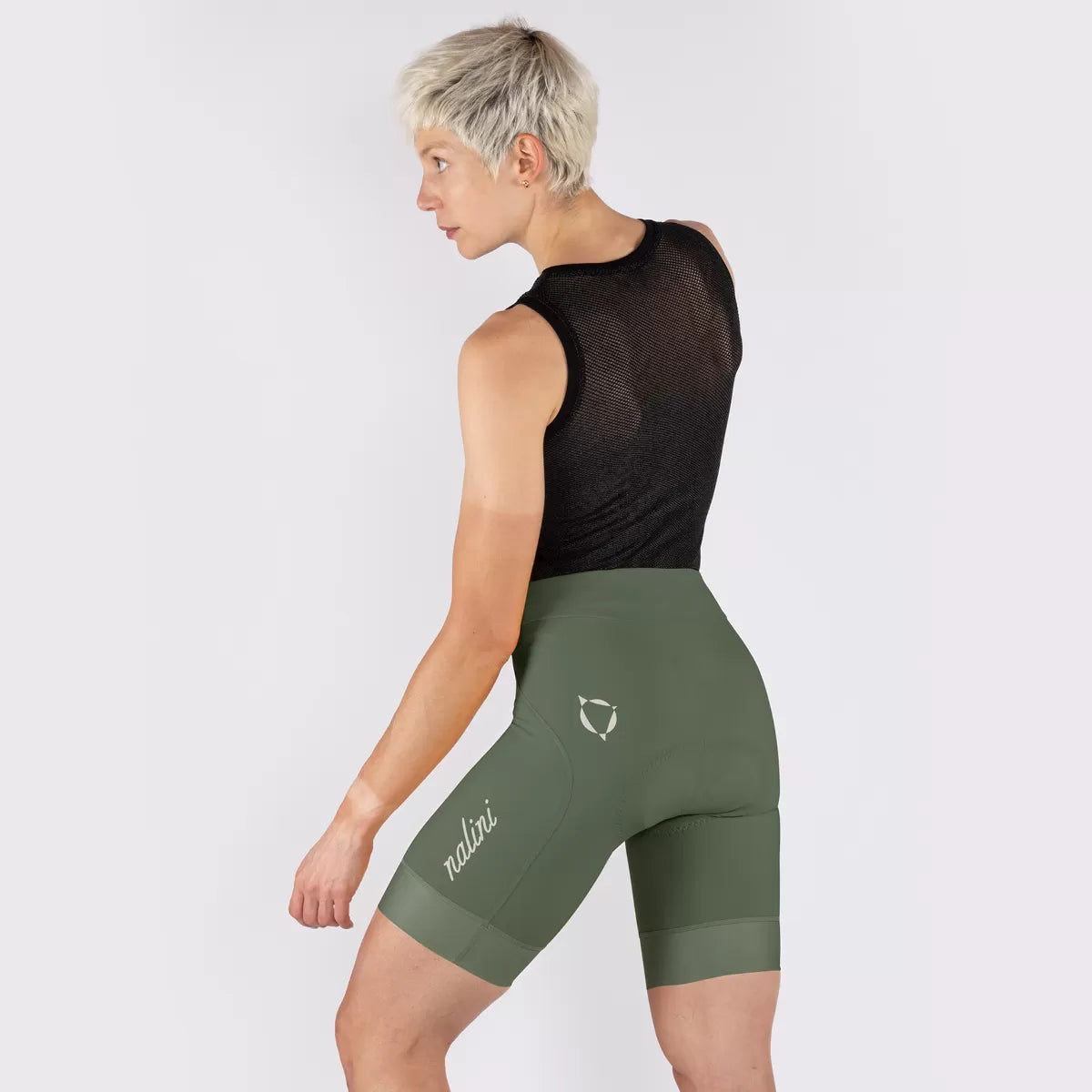 Pantaloncini donna Nalini Road - Verde Nalini