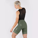 Pantaloncini donna Nalini Road - Verde Nalini