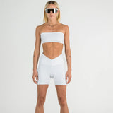 Pantaloncini donna Rh+ HW 12 - Bianco Zerorh