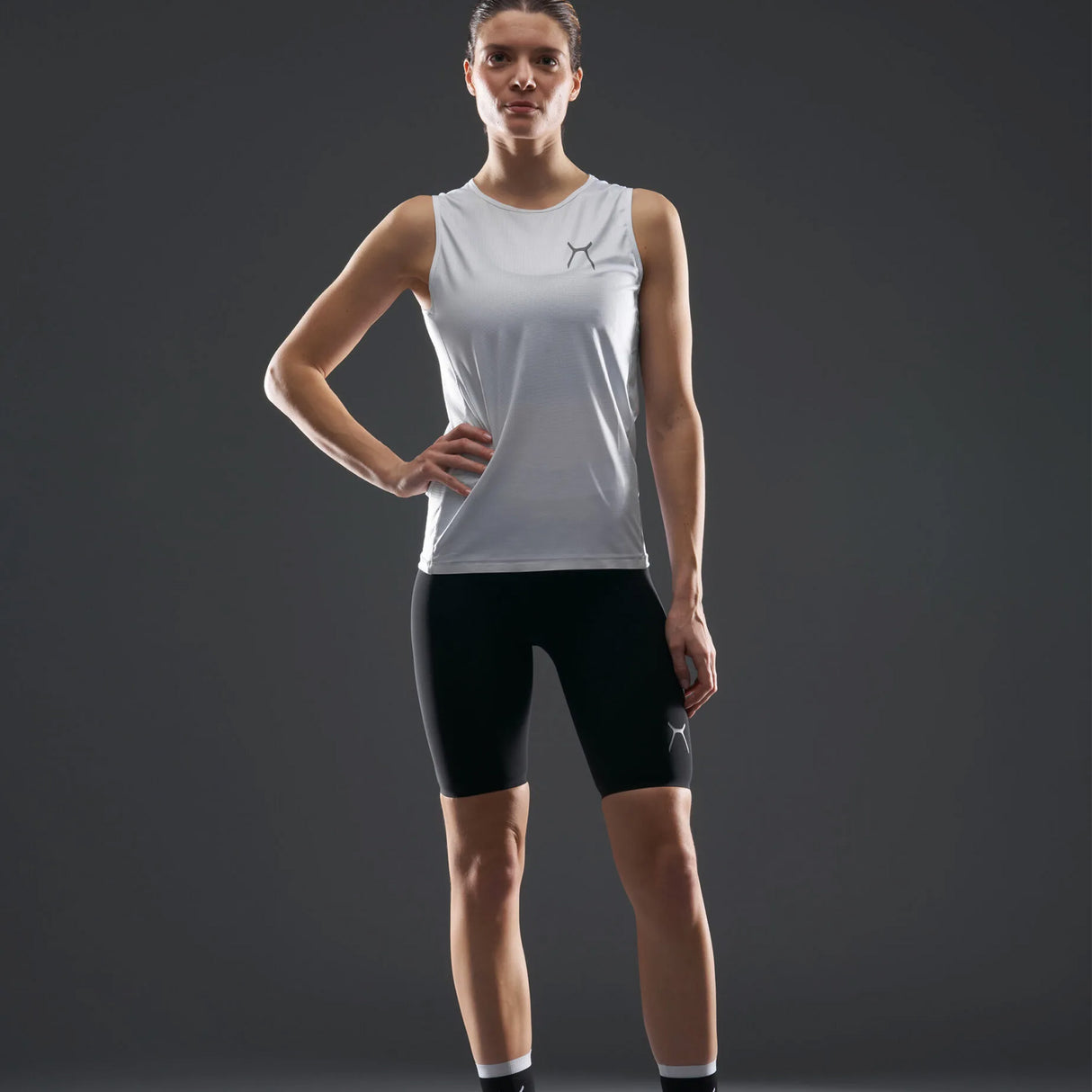 Pantaloncini running Donna Hardskin Formulae - Nero Hardskin