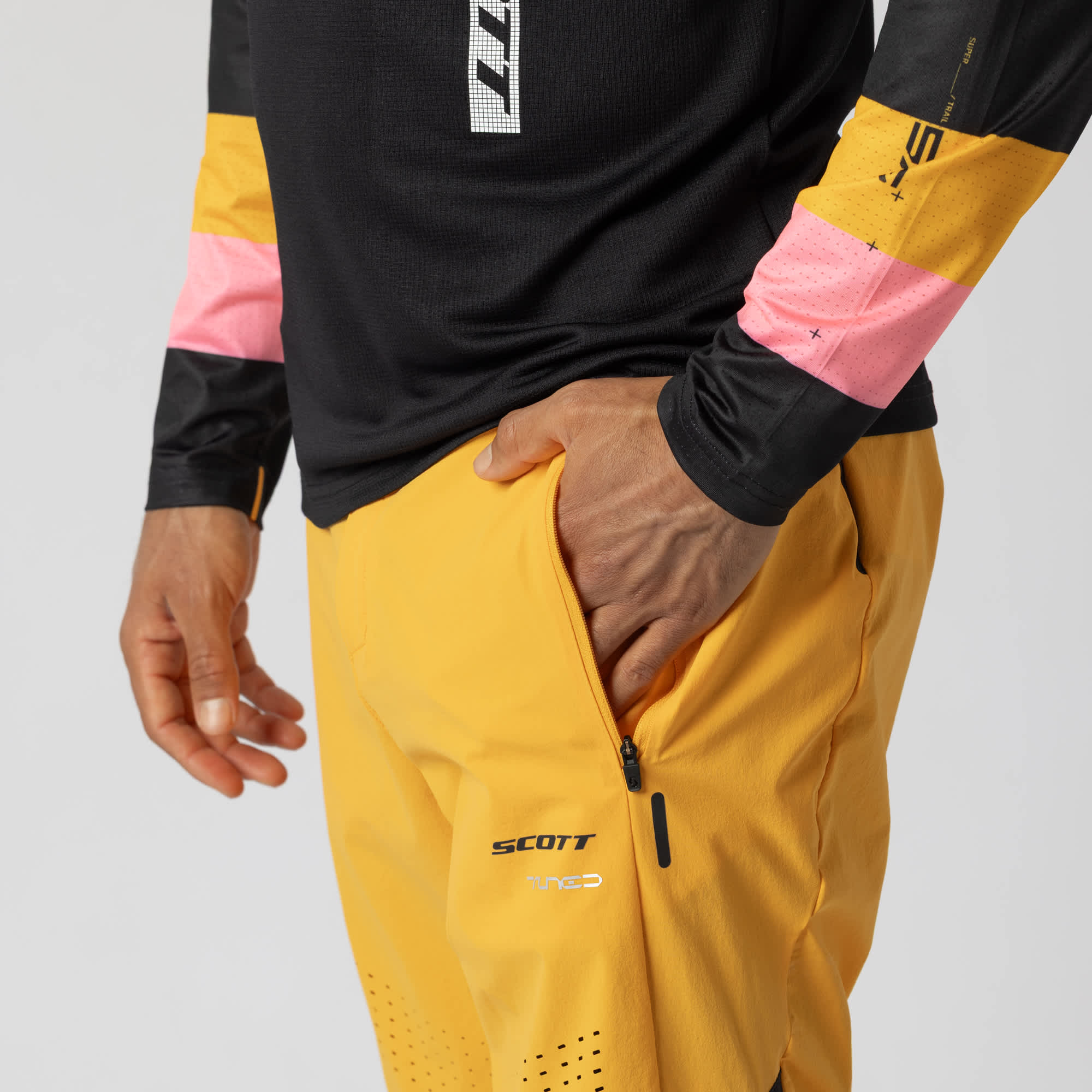 Scott Tuned long MTB pants - Orange