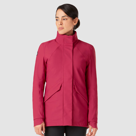 Parka donna La Passione Commuter - Rosso ciliegia La Passione