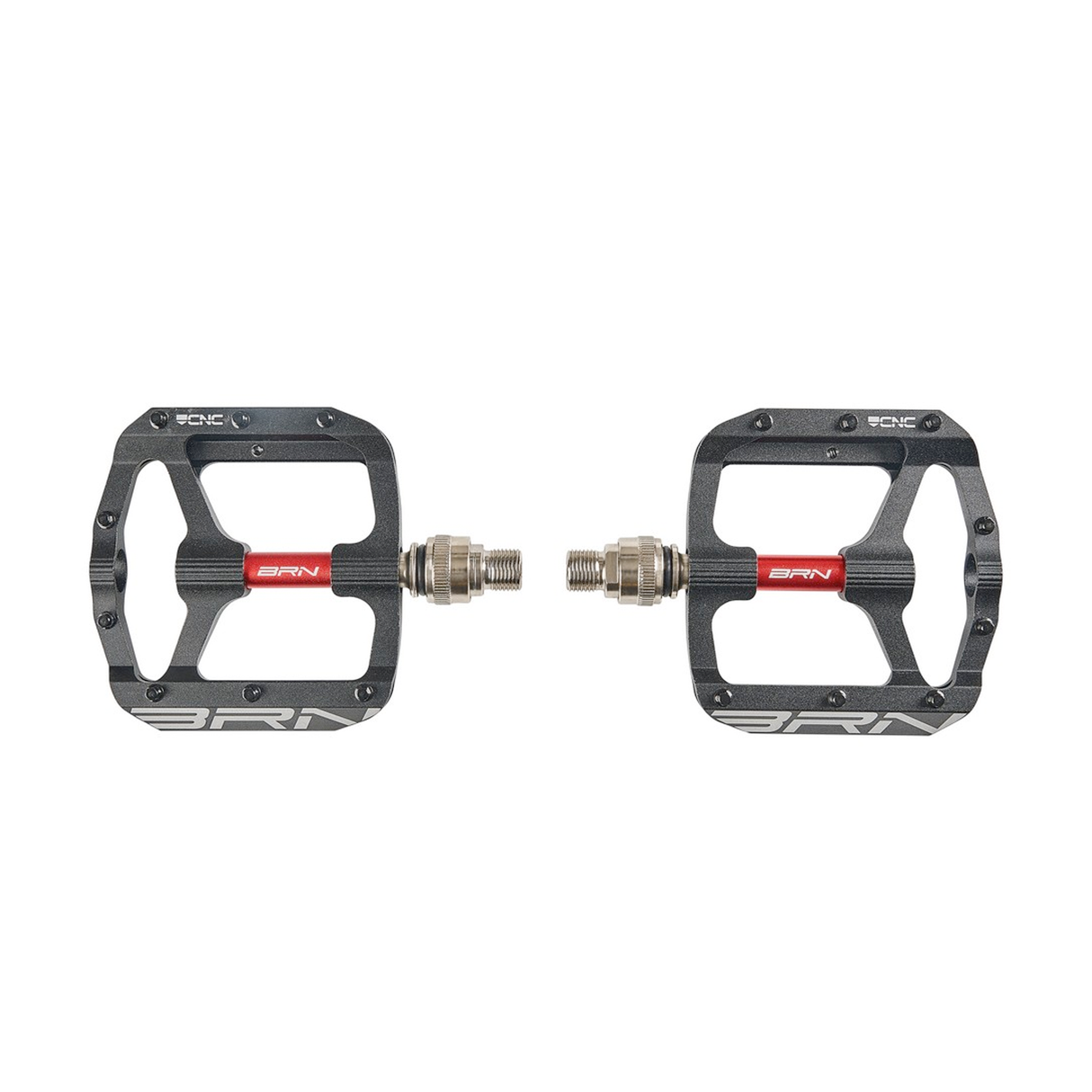 Pedali BRN Sgancio rapido - Nero BRN